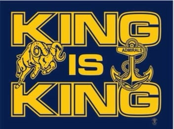 Admiral King "King is King" T-Shirt