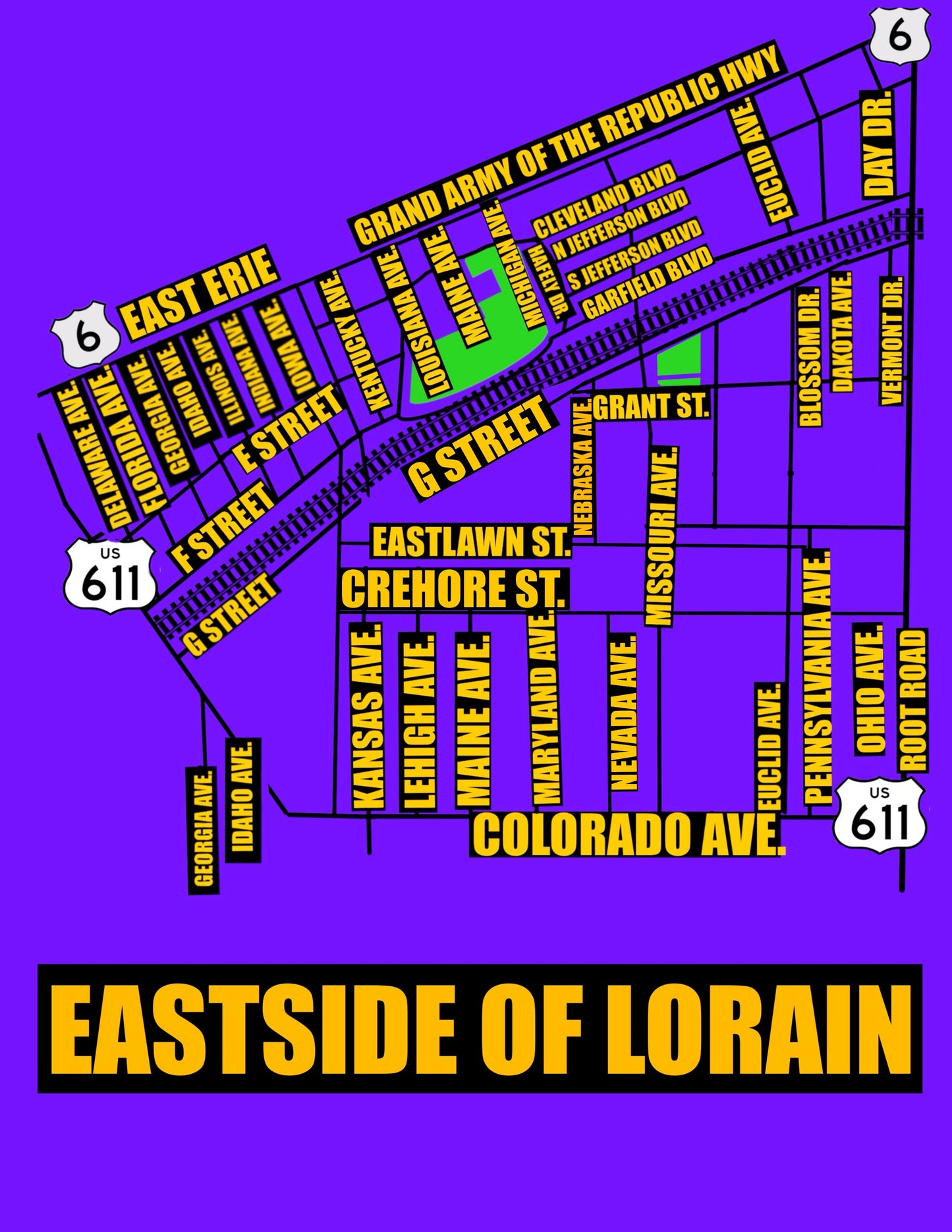 EastSide Lorain Street T-Shirt