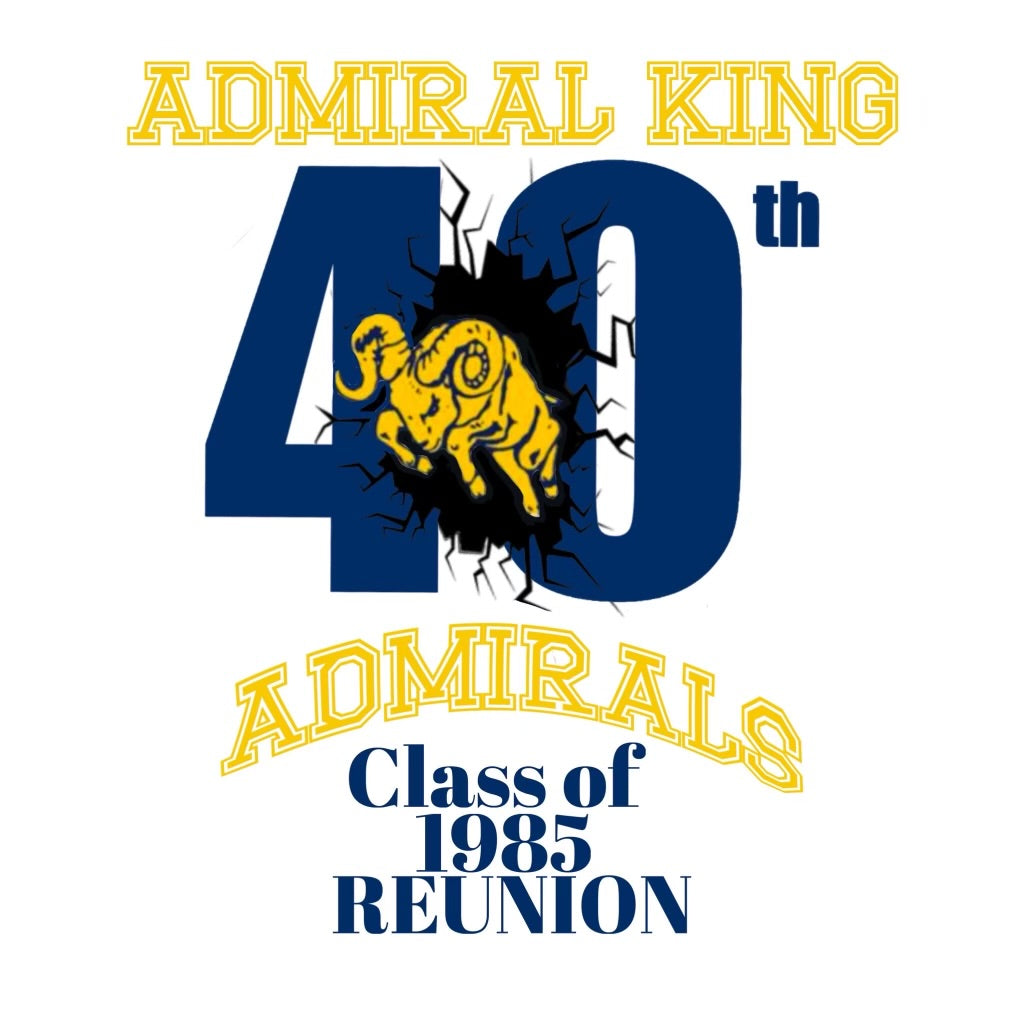 Admiral King 40th Anniv. T-Shirt