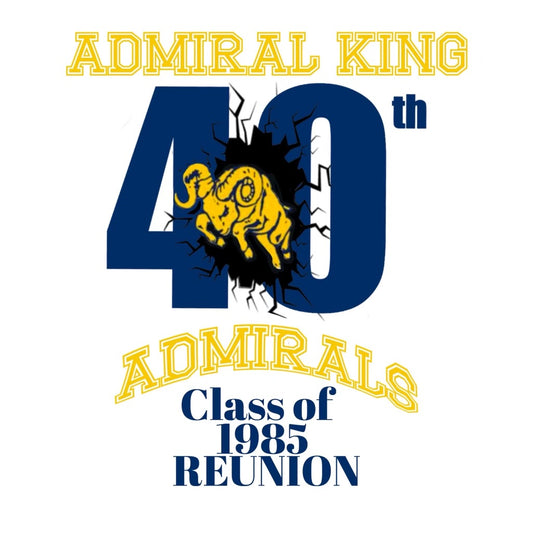 Admiral King 40th Anniv. T-Shirt